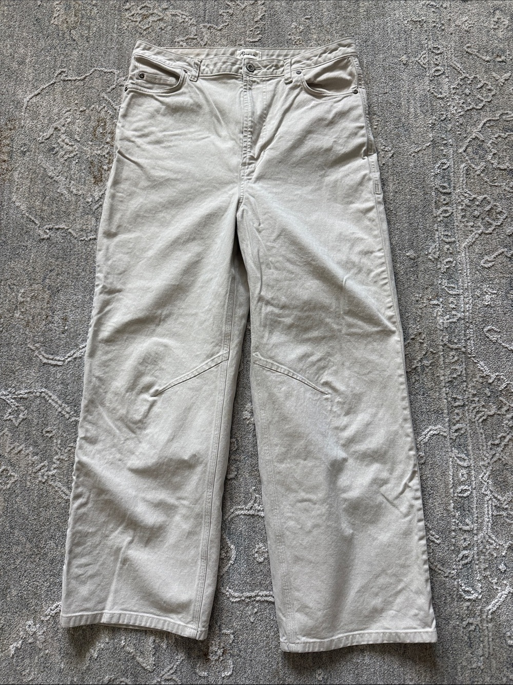 Rowan Merilee 5 pocket Casual Pants in Stone